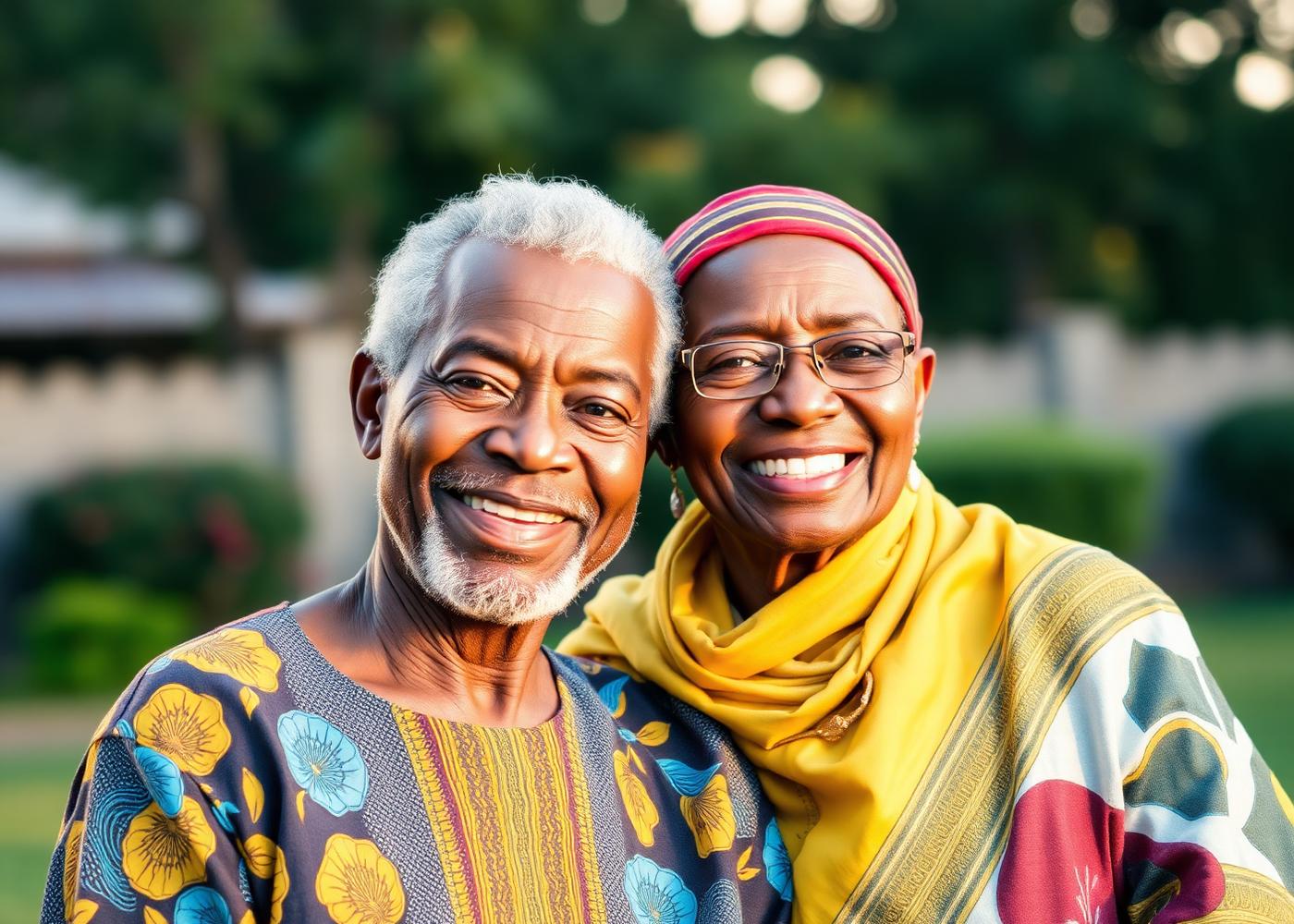 Healthy Nigerian couple enjoying life after BloodSugar Fix